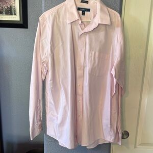 Calvin Klein Men's Light Pink Dress Shirt